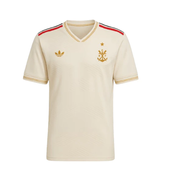 Camisa Flamengo III 25/26- Masculina- Bege