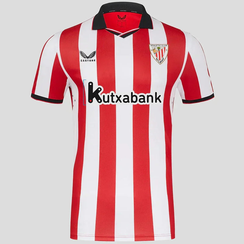 Camisa Athletic Bilbao I 25/26 -Masculina-Torcedor - Vermelha