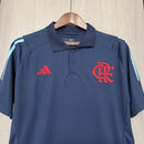 Camisa Flamengo Polo Treino 25/26 - Azul Escuro