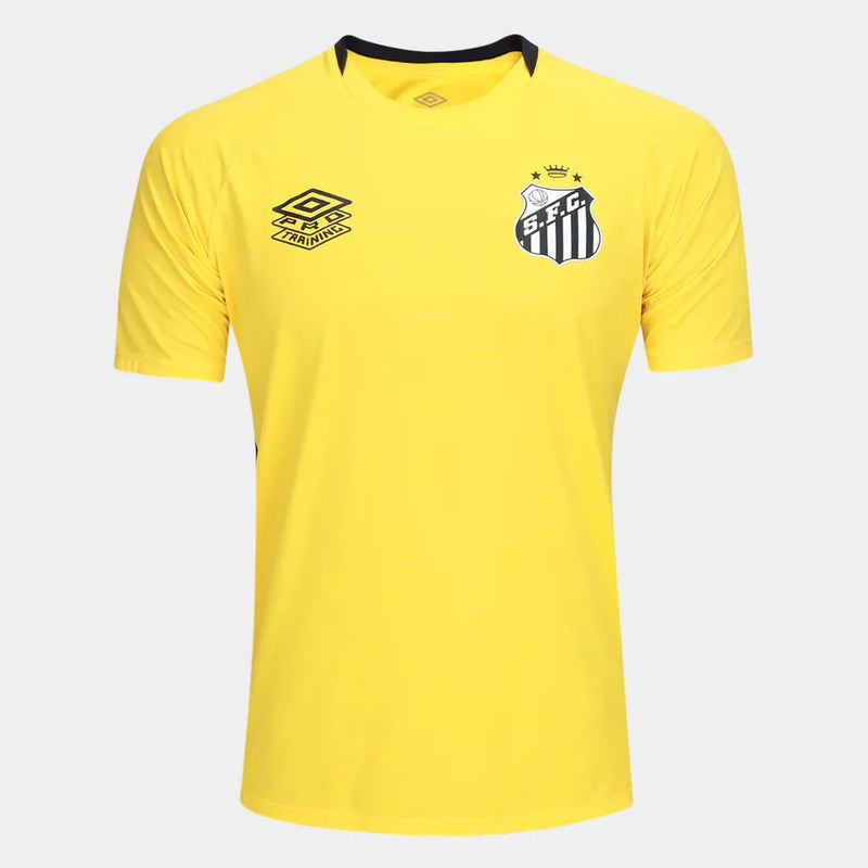 Camisa Santos 25/26 Treino -Masculina - Torcedor-Amarelo+Preto