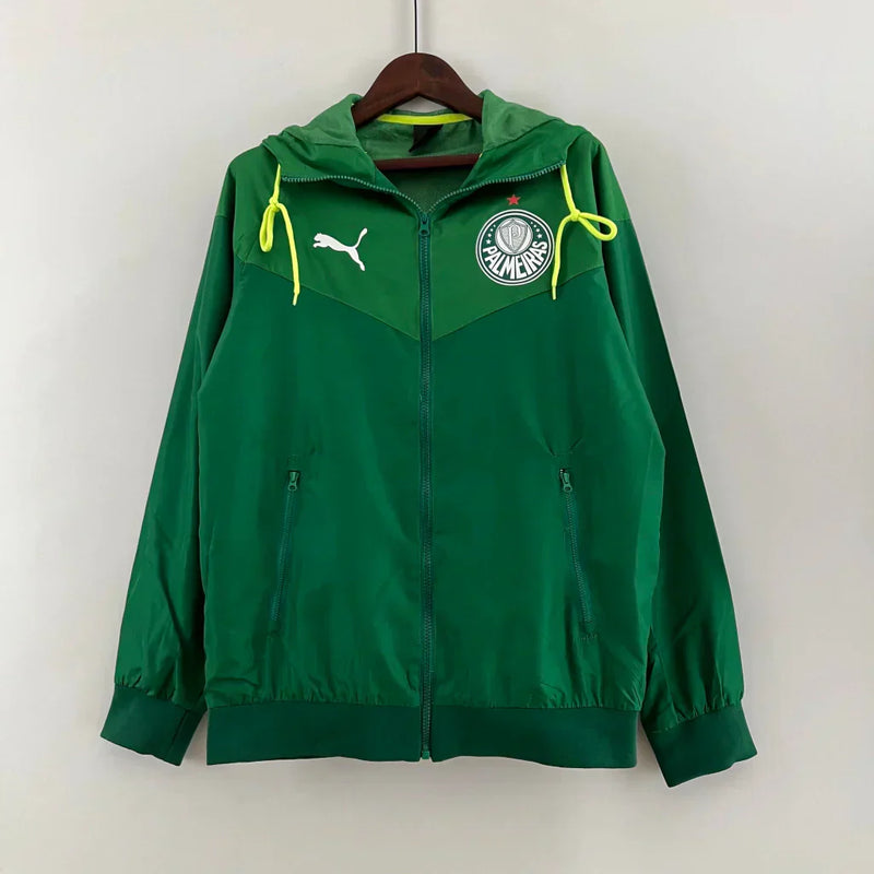 Jaqueta Corta-Vento Palmeiras  23/24 -Masculino- Verde