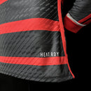 Camisa Manga Longa Flamengo I 24/25 - Adidas - Vermelho e Preto- Jogador