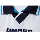Camisa Inglaterra Retrô 1996 -Torcedor -Masculina - Branco
