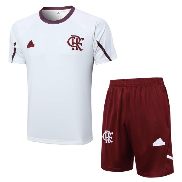 Kit Treino Flamengo 24/25 - Branco e Vinho