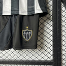 Kit Infantil Atlético Mineiro I 25/26 - Preto e Branco