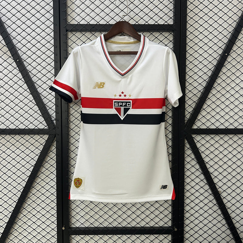 Camisa São Paulo I 25/26- Feminina- Torcedor
