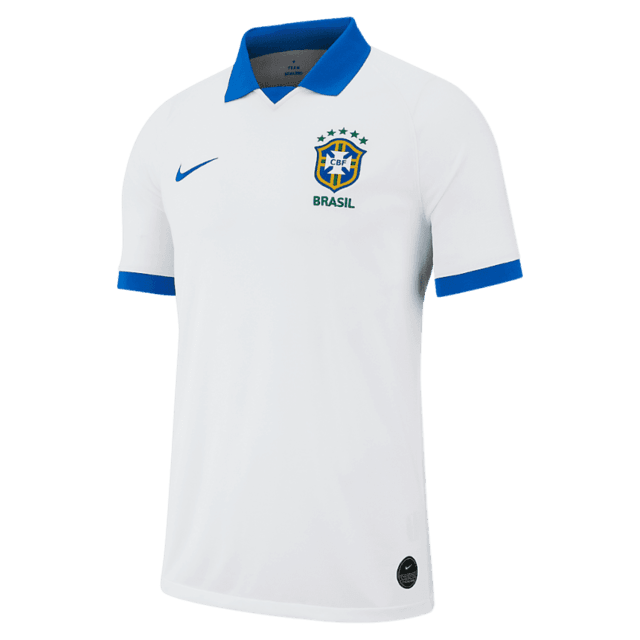 Camisa Brasil Copa América 19/20 - Torcedor- Masculina - Branco
