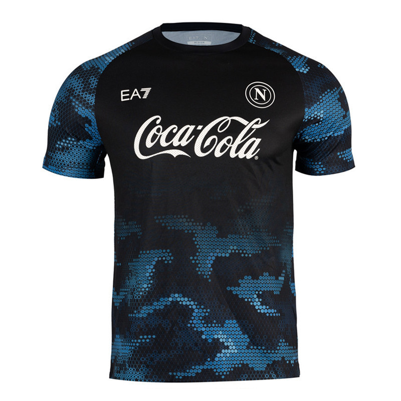 Camisa Napoli Pré jogo  24/25 -Masculina- Torcedor