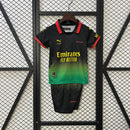 Kit Infantil Milan 25/26 Co-Branded Edition- Preto