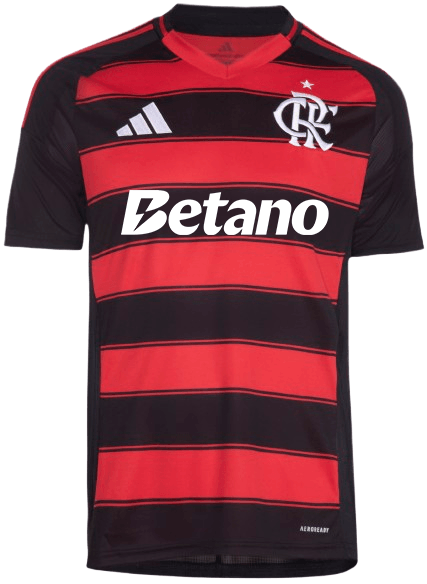 Camisa Flamengo I 25/26 Betano- Masculino- Torcedor