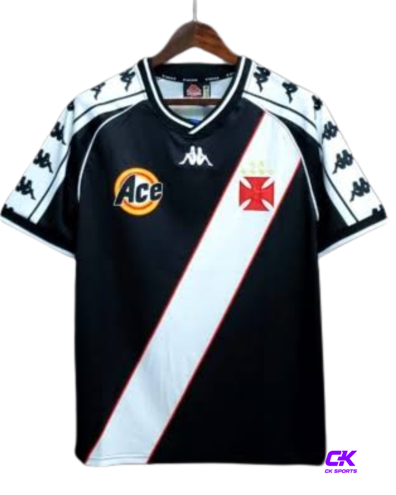 Camisa Retrô Vasco da Gama I 2000- Preta