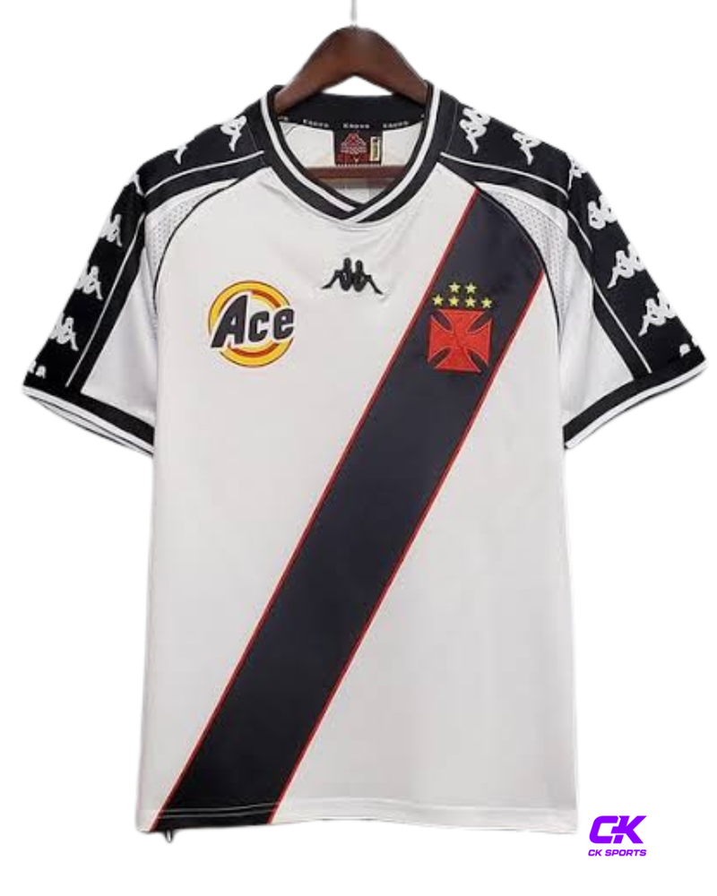 Camisa Retrô Vasco da Gama II 2000- Branca