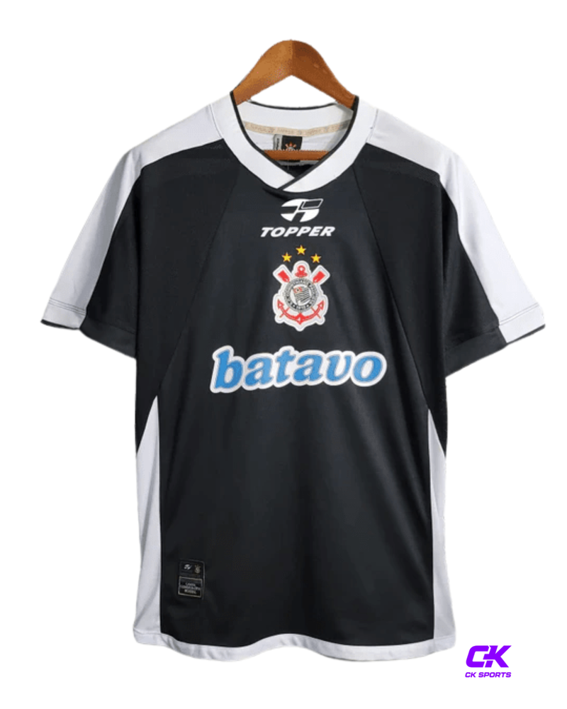 Camisa Corinthians Retro 2000- Preta