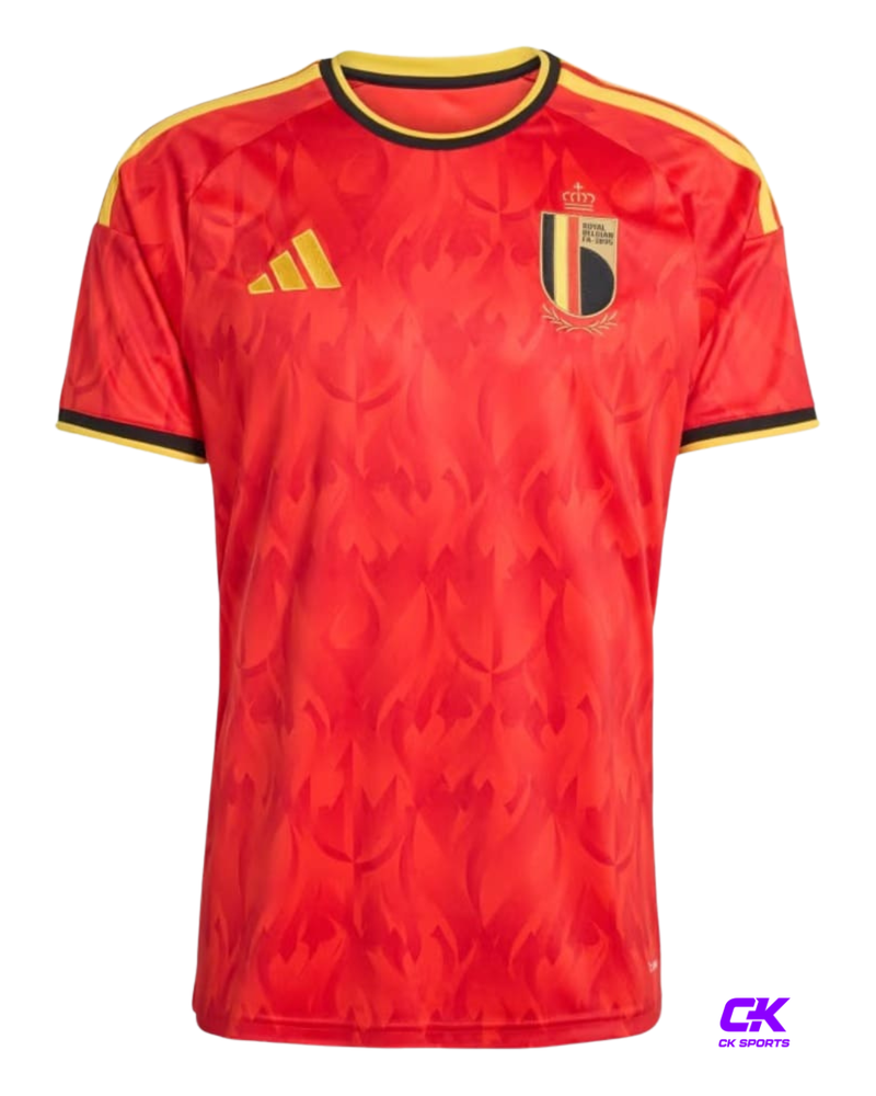 Camisa Bélgica I 26/27 COPA- Torcedor-Masculina