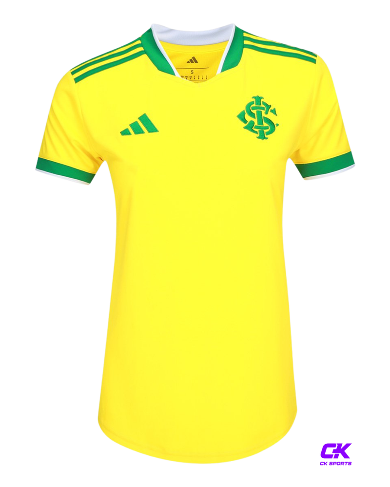 Camisa Internacional III 26/27- Amarela- Feminina-Torcedor