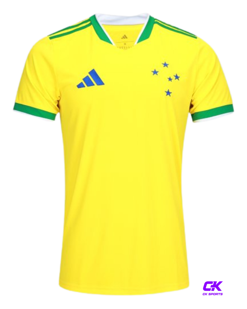 Camisa Cruzeiro III 26/27- Amarela- Torcedor-Masculina