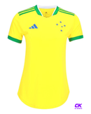Camisa Cruzeiro III 26/27- Amarela- Feminina-Torcedor