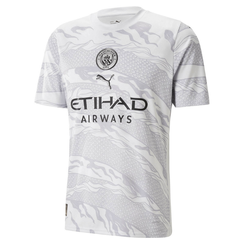 Camisa Manchester City Edição Especial Ano Novo Chinês 24/25-Torcedor -Masculina