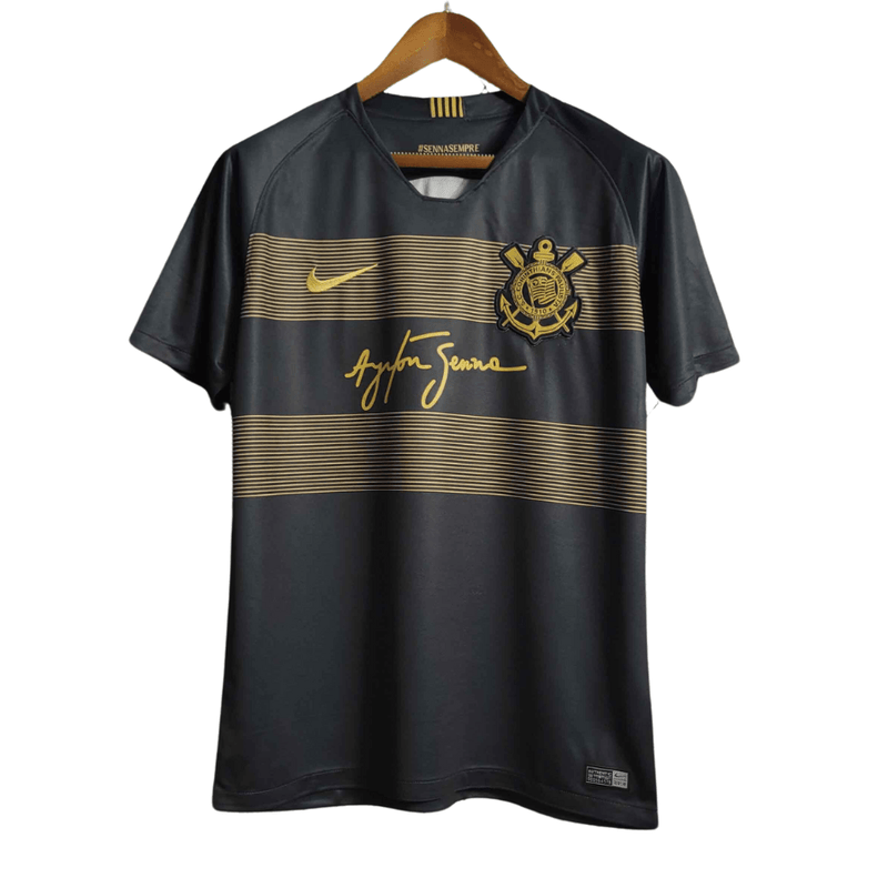 Camisa Corinthians Ayrton Senna Retro 2018/19 - Masculina