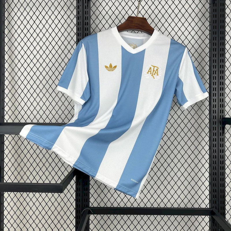 Camisa Argentina 24/25 50th Aniversário-Masculina- Torcedor