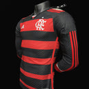 Camisa Manga Longa Flamengo I 24/25 - Adidas - Vermelho e Preto- Jogador