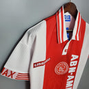 Camisa Ajax Retrô 1997/1998 -Masculina-Torcedor- Vermelha e Branca