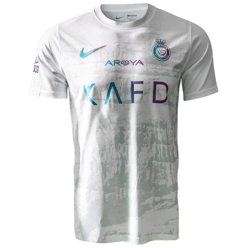 Camisa Al Nassr II 23/24- Torcedor- Masculino - Branco