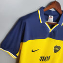 Camisa Boca Juniors Retrô 1999 -Masculina- Torcedor-Azul e Amarela