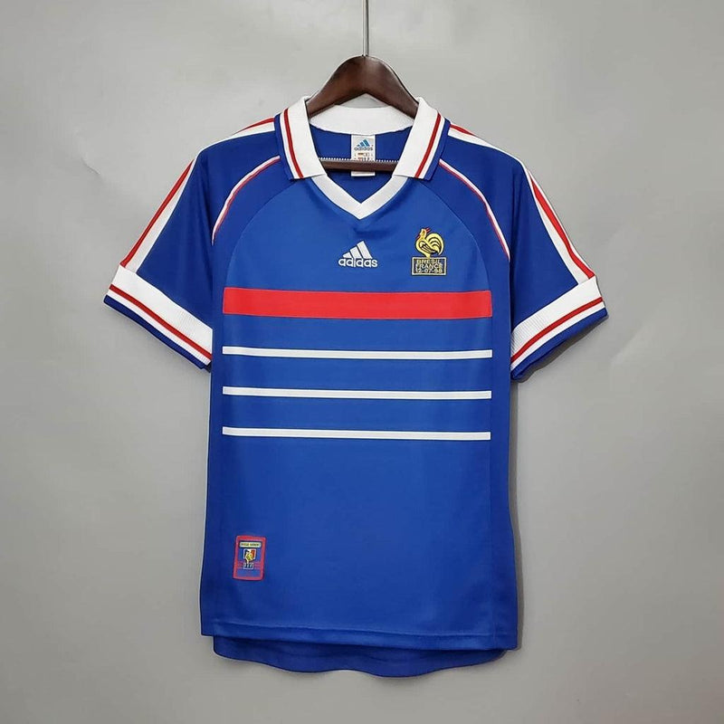 Camisa França Retrô 1998 Azul -Masculina- Torcedor