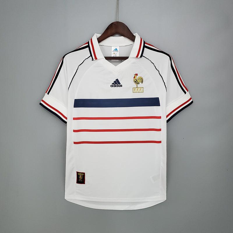 Camisa França Retrô 1998 Branca - Masculina- Torcedor