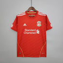 Camisa Liverpool Retrô 2010/2011 - Masculina- Torcedor-Vermelha -