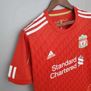 Camisa Liverpool Retrô 2010/2011 - Masculina- Torcedor-Vermelha -