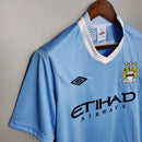 Camisa Manchester City Retrô 2011/2012-Masculina-Torcedor- Azul
