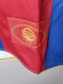 Camisa Manga Longa Barcelona I 07/08 -Masculina- Torcedor-Grená