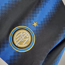 Camisa Manga Longa Inter de Milão  I 10/11  - Masculina-Torcedor-Azul e Preto