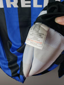 Camisa Manga Longa Inter de Milão I 1998 - Masculina- Torcedor-Azul