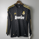 Camisa Manga Longa Real Madrid 2012  -Masculina- Torcedor-Preto