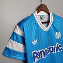 Camisa Marseille Retrô 1990 -Masculina- Torcedor-Azul