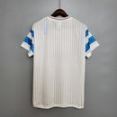 Camisa Marseille Retrô 1990 -Masculina- Torcedor-Branca