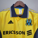 Camisa Marseille Retrô 1998/1999 -Masculina- Torcedor-Amarela