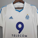 Camisa Marseille Retrô 2002/2003- Torcedor- Masculina- Branca