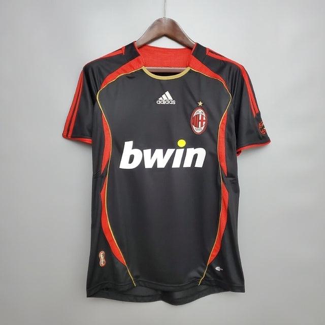 Camisa Milan Retrô 2006 -Preta -Masculina- Torcedor