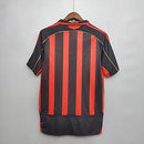 Camisa Milan Retrô 2006/2007 -Masculina- Torcedor-Vermelha e Preta