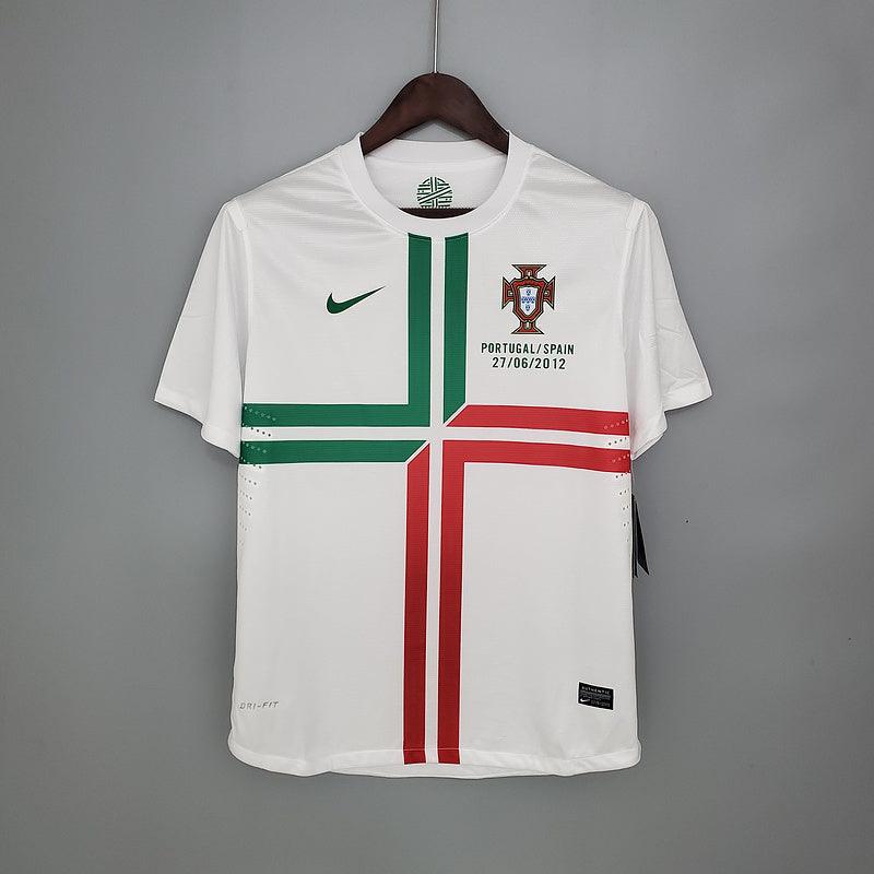 Camisa Portugal Retrô 2012 Branca -Masculina- Torcedor