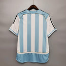 Camisa Argentina Retrô 2006 Azul e Branca- Masculina- Torcedor
