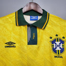Camisa Brasil Retrô 1991/1993 Amarela - Masculina- Torcedor