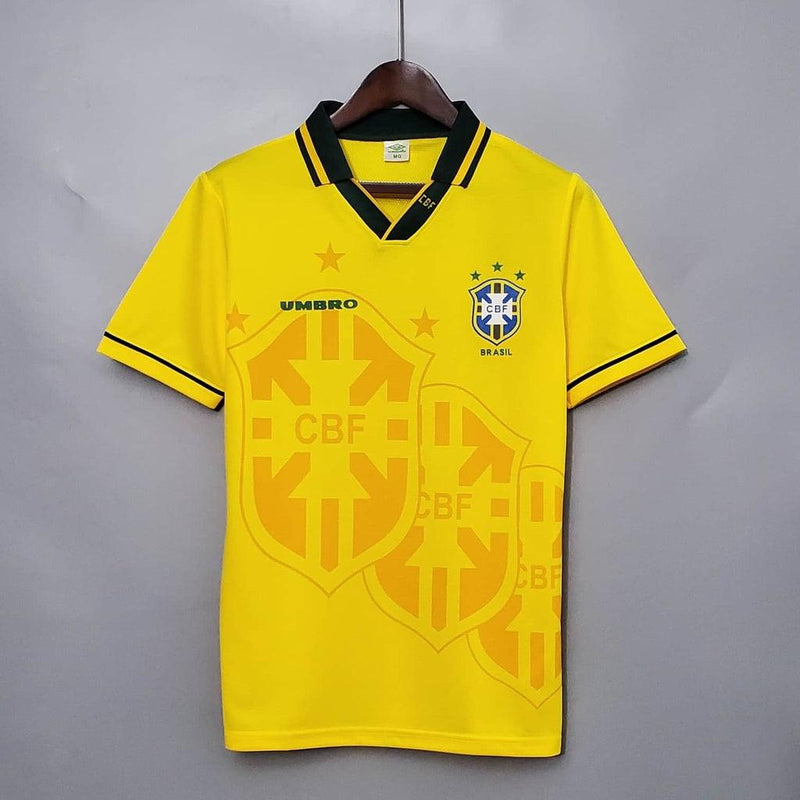 Camisa Brasil  Retrô 1994/1995 Amarela -Masculina- Torcedor