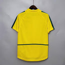 Camisa Brasil Retrô 2002 Amarela - Masculina- Torcedor