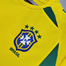Camisa Brasil Retrô 2002 Amarela - Masculina- Torcedor