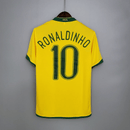 Camisa Brasil Retrô 2006 Amarela - Masculina- Torcedor